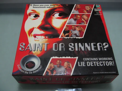 Board game, Saint or Sinner?