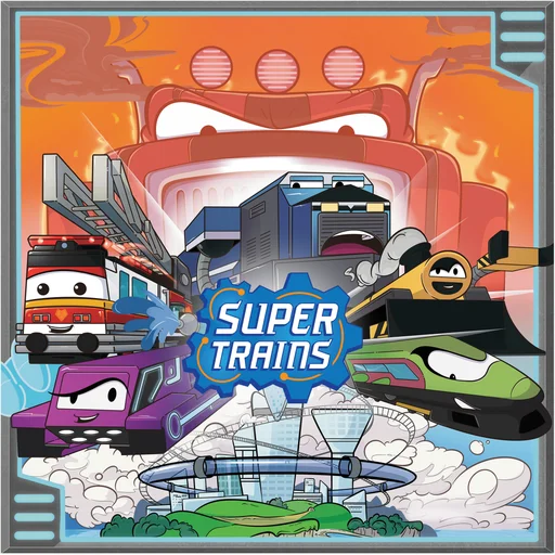 Board game, Super Trains