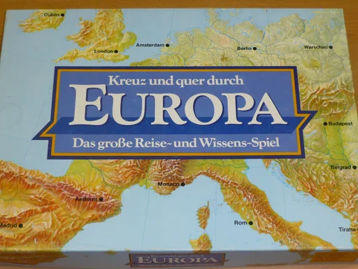 Board game, Kreuz und quer durch Europa
