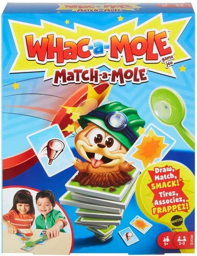 Board game, Whac-a-Mole Match-a-Mole