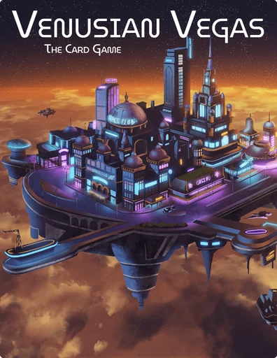 Board game, Venusian Vegas: The Card Game
