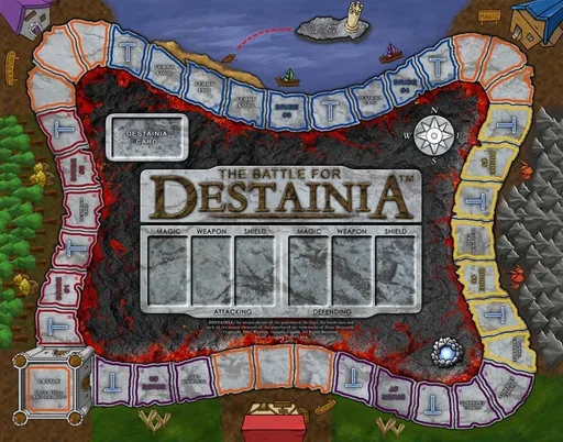 Board game, The Battle for Destainia