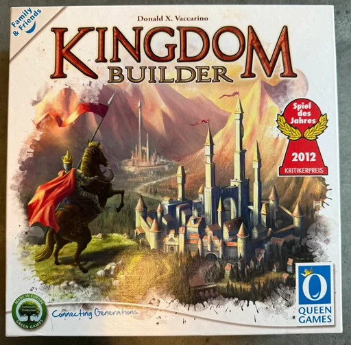 Board game, Kingdom Builder: Family & Friends Compact Edition