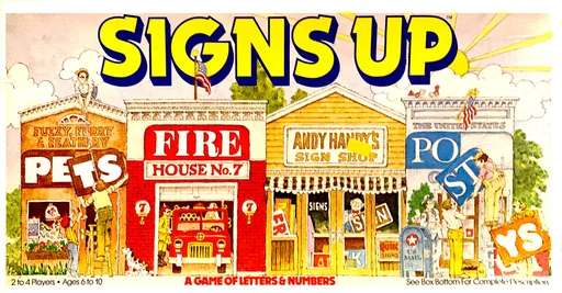 Board game, Signs Up