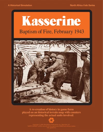 Board game, Kasserine: Baptism of Fire, February 1943