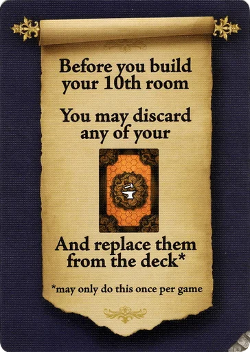Castles of Mad King Ludwig: Dice Tower 2025 Promo Card