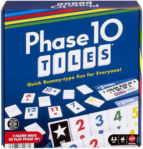 Board game, Phase 10 Tiles