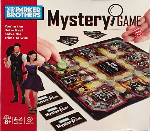 Board game, Parker Brothers Mystery Game
