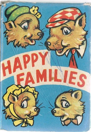 Board game, Happy Families