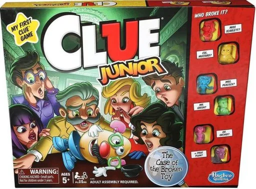 Board game, Clue Junior: The Case of the Broken Toy