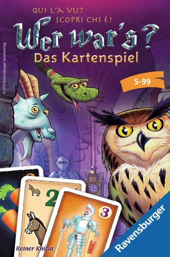 Board game, Wer war's?: Das Kartenspiel