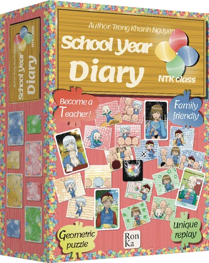 Board game, School Year Diary: NTK class