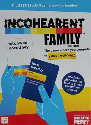 Board game, Incohearent: Family Edition