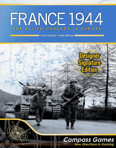 Board game, France 1944: The Allied Crusade in Europe – Designer Signature Edition