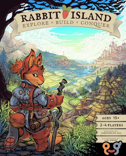 Board game, Rabbit Island: Explore, Build, Conquer