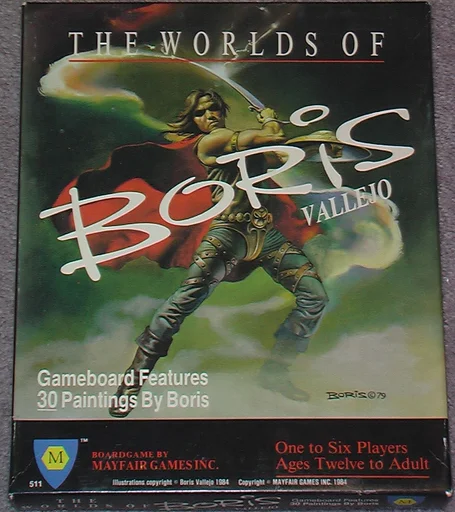 Board game, The Worlds of Boris Vallejo