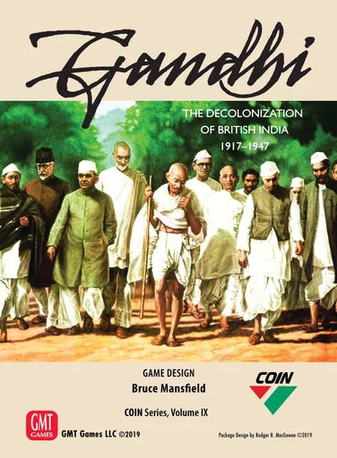 Board game, Gandhi: The Decolonization of British India, 1917 – 1947