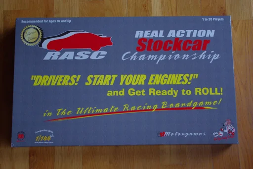 Board game, Real Action Stockcar Championship