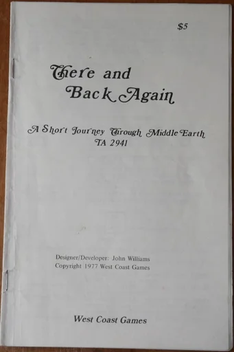 Board game, There and Back Again