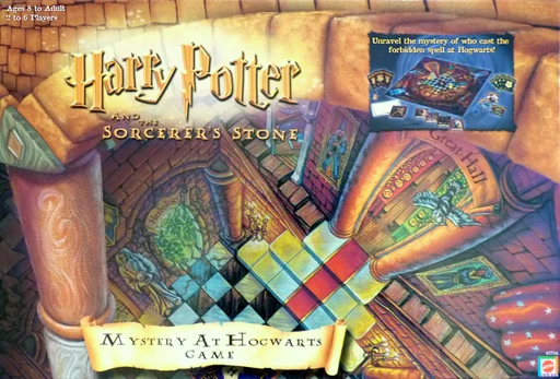 Board game, Harry Potter and the Sorcerer's Stone Mystery at Hogwarts Game