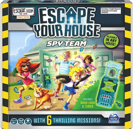 Board game, Escape Your House: Spy Team