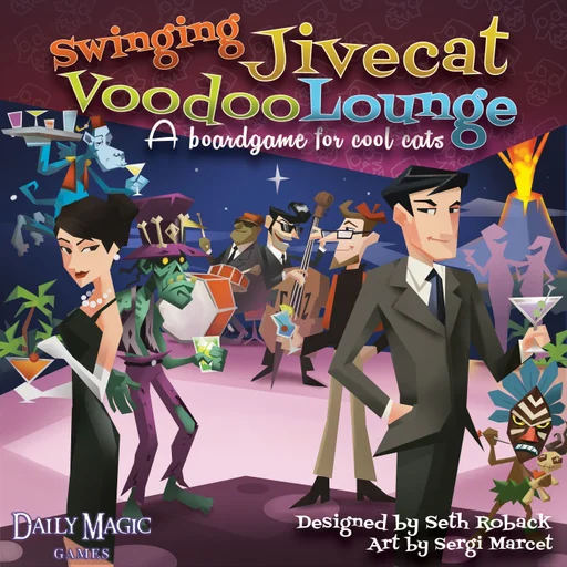 Board game, Swinging Jivecat Voodoo Lounge