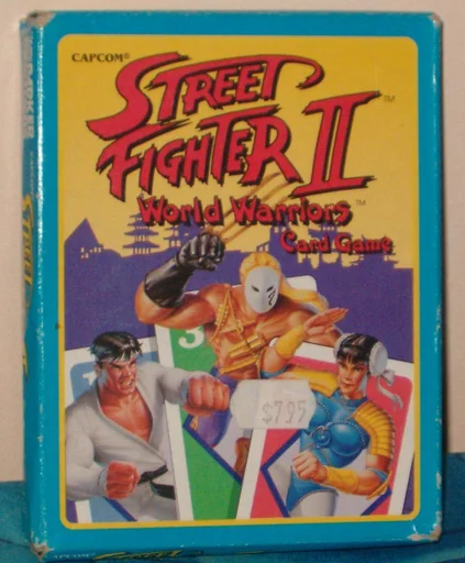 Board game, Street Fighter II- World Warriors Card Game