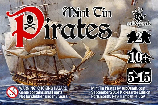 Board game, Mint Tin Pirates