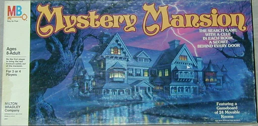 Board game, Mystery Mansion