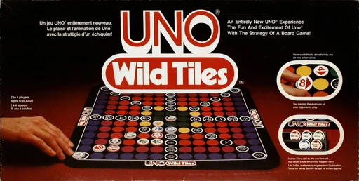 Board game, UNO Wild Tiles
