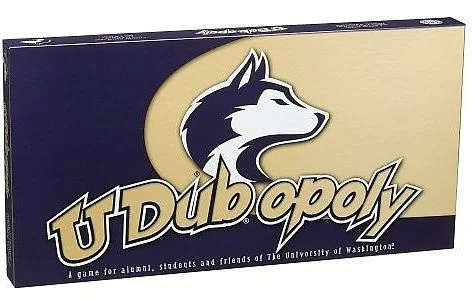 Board game, U.Dub.Opoly