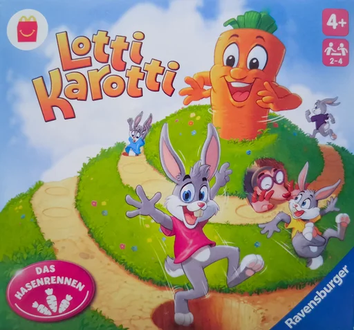 Board game, Lotti Karotti: Happy Meal Edition