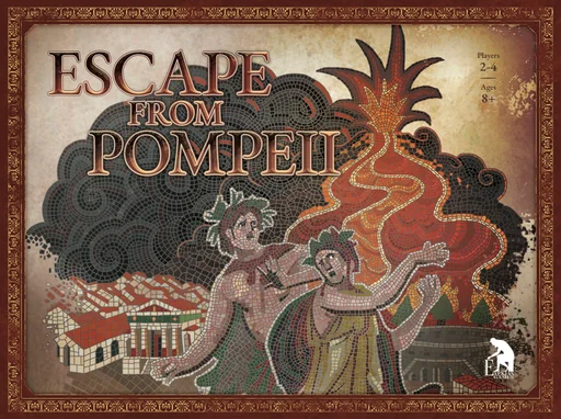 Board game, Escape From Pompeii