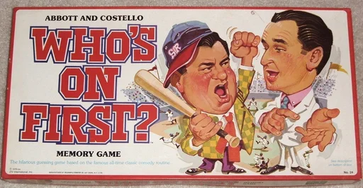 Board game, Who's on First?