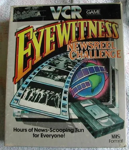 Board game, Eyewitness Newsreel Challenge: A VCR Game