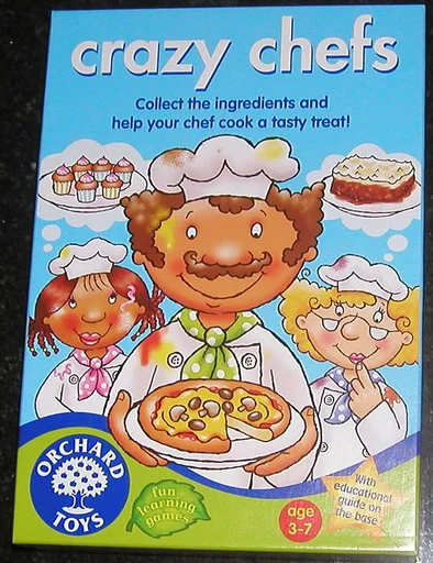 Board game, Crazy Chefs