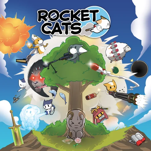 Board game, Rocket Cats