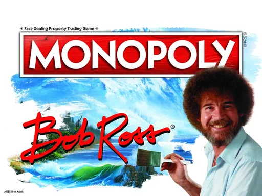 Board game, Monopoly: Bob Ross Edition