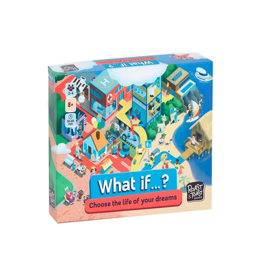 Board game, What if…?: Choose the life of your dreams