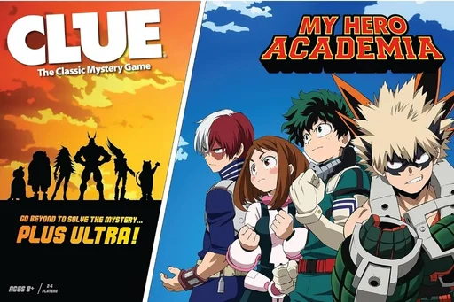 Board game, Clue: My Hero Academia