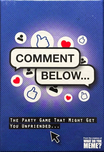 Board game, Comment Below...