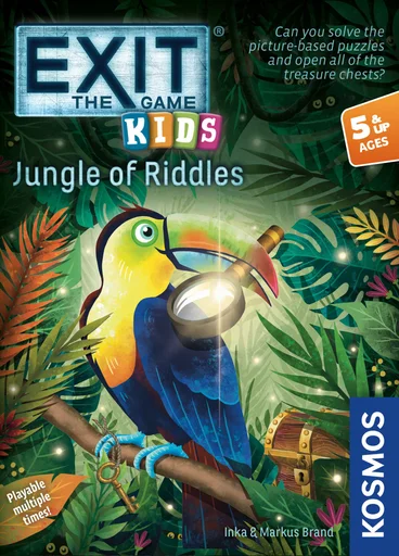 Board game, EXIT: The Game – Kids: Jungle of Riddles