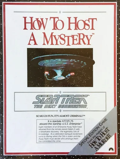Board game, How to Host a Mystery: Star Trek – The Next Generation