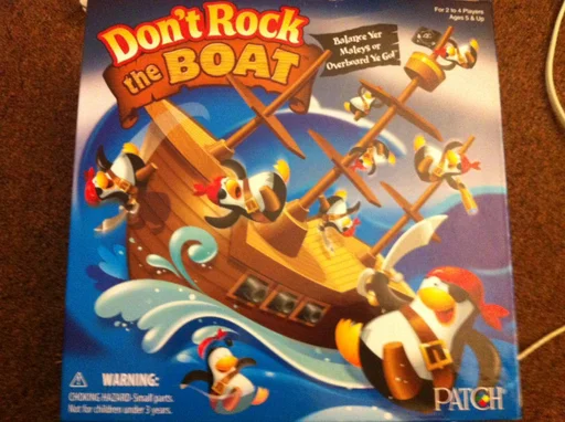 Board game, Don't Rock the Boat