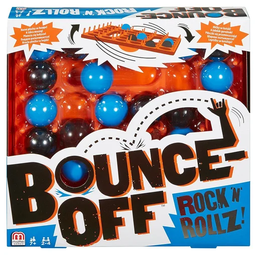 Board game, Bounce-Off Rock 'N' Rollz!