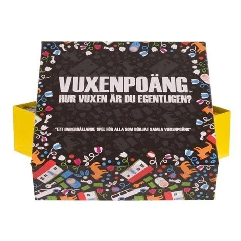 Board game, Vuxenpoäng