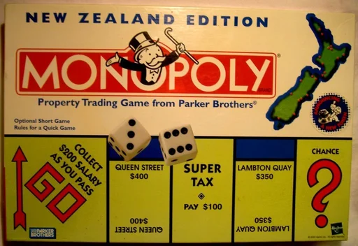 Board game, Monopoly: New Zealand