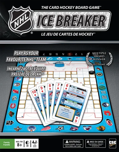 Board game, NHL Ice Breaker: The Card Hockey Board Game