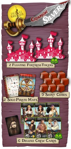 Tiny Epic Pirates: Crimson Silver mini expansion