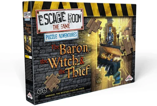 Board game, Escape Room: The Game – Puzzle Adventures: The Baron, The Witch & The Thief